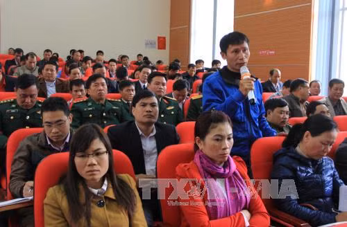 Trong thời hạn 5 ngày làm việc kể từ khi nhận được kiến nghị, bộ, cơ quan được giao chủ trì giải quyết, trả lời phải có văn bản gửi đến bộ, cơ quan, địa phương có liên quan đề nghị phối hợp giải quyết, trả lời kiến nghị. ảnh minh họa: TTXVN.