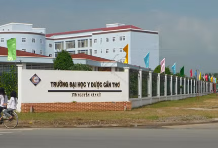 Đại học Y dược Cần Thơ thu học phí tối đa 18 triệu đồng/sinh viên/năm. ảnh: ctump.edu.vn
