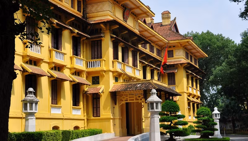 Trụ sở Bộ Ngoại giao. ảnh: chinhphu.vn