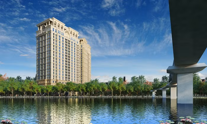 Dự án D’. Le Pont D’or bên Hồ Hoàng Cầu đang trong giai đoạn hoàn thiện và đưa vào hoạt động. Dự án D’. Le Pont D’or bên Hồ Hoàng Cầu đang trong giai đoạn hoàn thiện và đưa vào hoạt động.