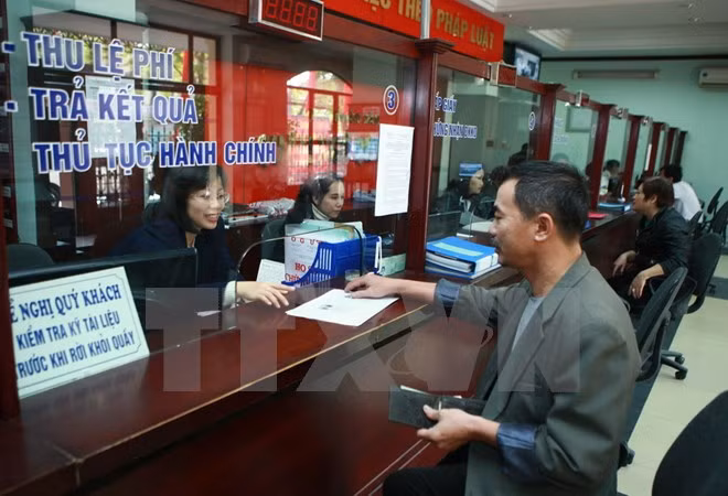 Chính phủ quyết tâm cải cách hành chính, nâng cao chất lượng làm việc của các bộ, ngành, địa phương. ảnh: TTXVN.