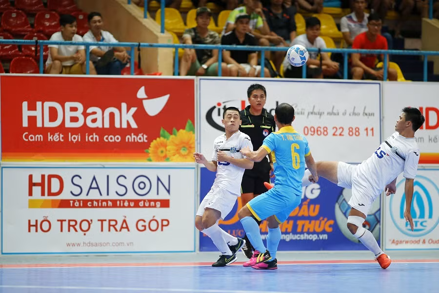 Giải Vô địch Quốc gia HDBank Futsal 2017 mang đến nhiều cảm xúc cho người hâm mộ.