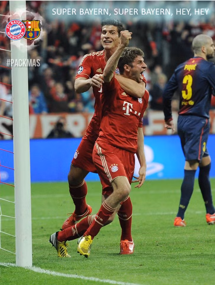 Một Bayern 'thần thánh'.