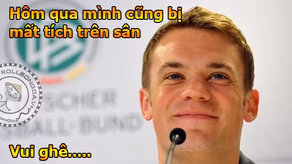 Neuer cũng mất tích... Neuer cũng mất tích...
