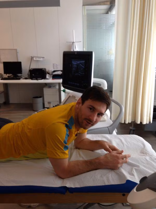 Messi vừa lên Facebook trấn an người hâm mộ.