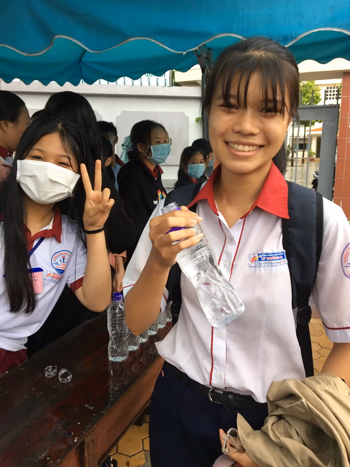 Nguyễn Thị Hoàng Mỹ làm được 44 câu (Ảnh Phan Tuyết)