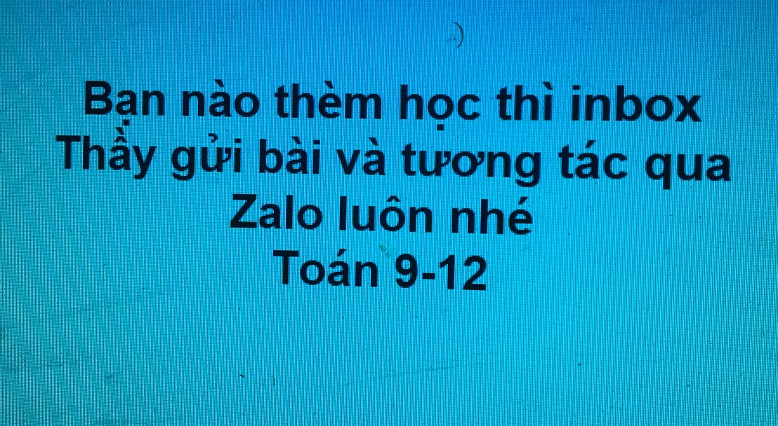 Thầy Lê Quốc Trung nhắn học sinh có nhu cầu học, thầy sẽ dạy miễn phí (Ảnh: Facebook) Thầy Lê Quốc Trung nhắn học sinh có nhu cầu học, thầy sẽ dạy miễn phí (Ảnh: Facebook)