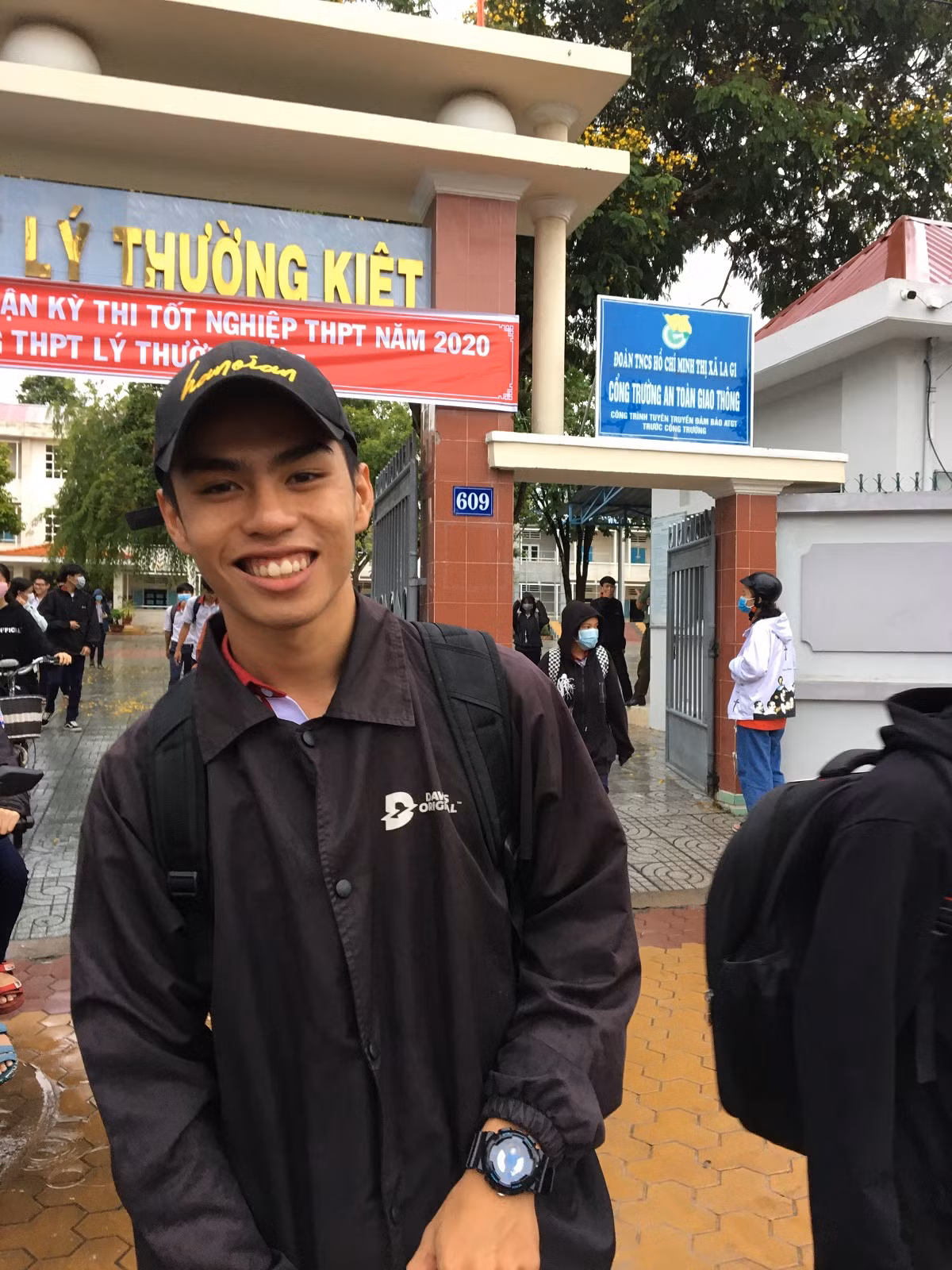 Thiên Vĩnh làm được 42 câu (Ảnh Phan Tuyết)