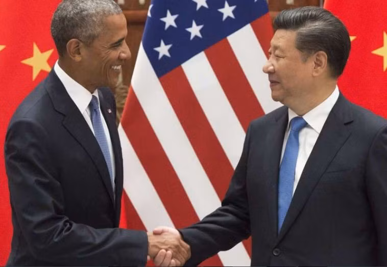 Tổng thống Mỹ Barack Obama và Chủ tịch Trung Quốc Tập Cận Bình, ảnh: SCMP. Tổng thống Mỹ Barack Obama và Chủ tịch Trung Quốc Tập Cận Bình, ảnh: SCMP.