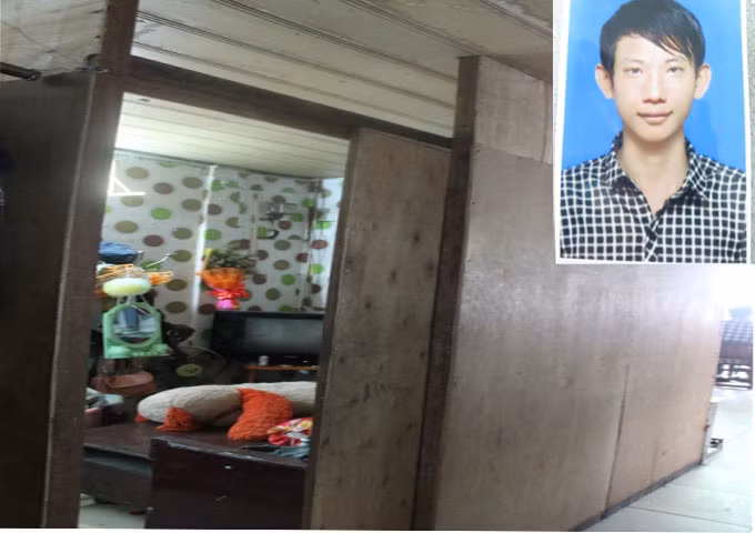 Nghi can Phạm Trọng Khải và căn phòng nơi gây án Nghi can Phạm Trọng Khải và căn phòng nơi gây án