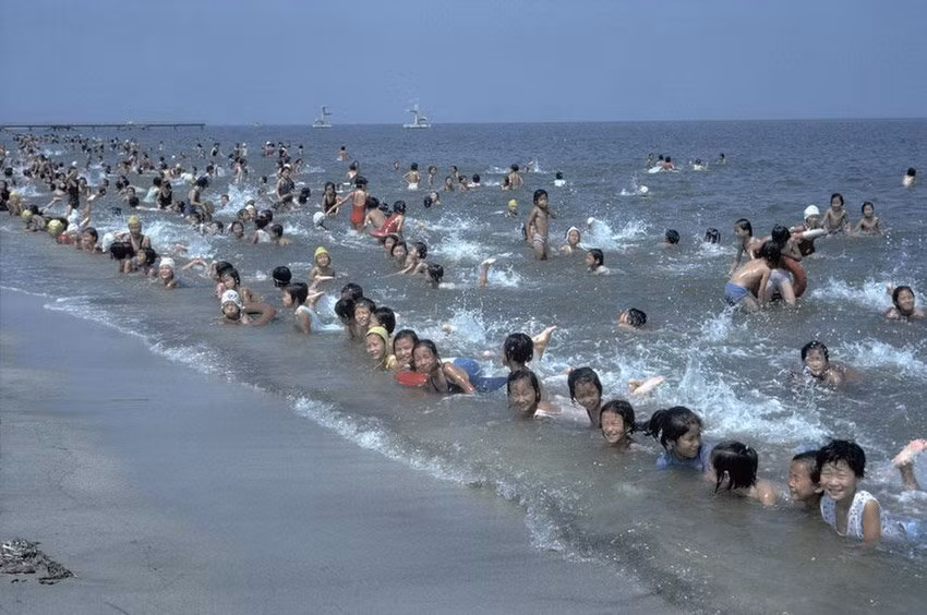 Bãi biển mùa hè