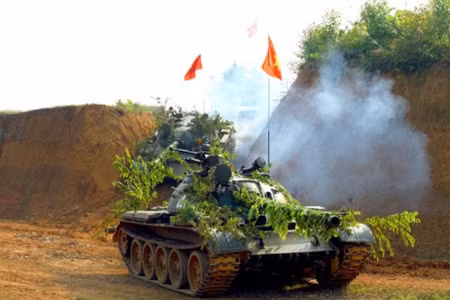 Trang bị tăng, thiết giáp trong các quân, binh chủng của Quân Đội Nhân Dân Việt Nam