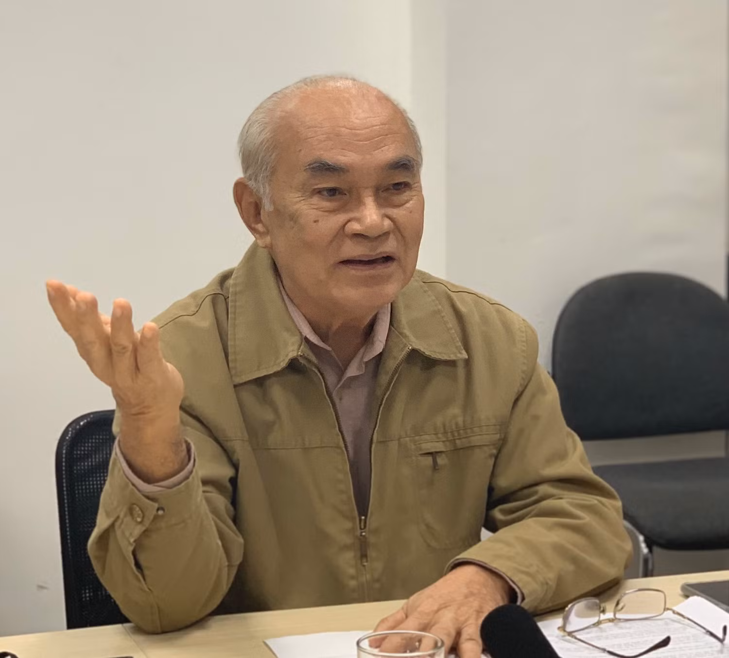 Giáo sư Lâm Quang Thiệp (ảnh: Thùy Linh) Giáo sư Lâm Quang Thiệp (ảnh: Thùy Linh)