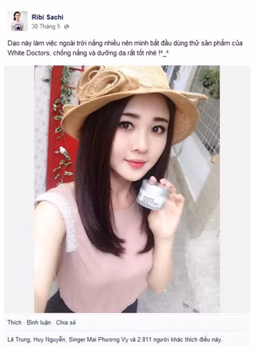 Mỹ phẩm White Doctors được hằng trăm hotgirl Việt Nam yêu thích.