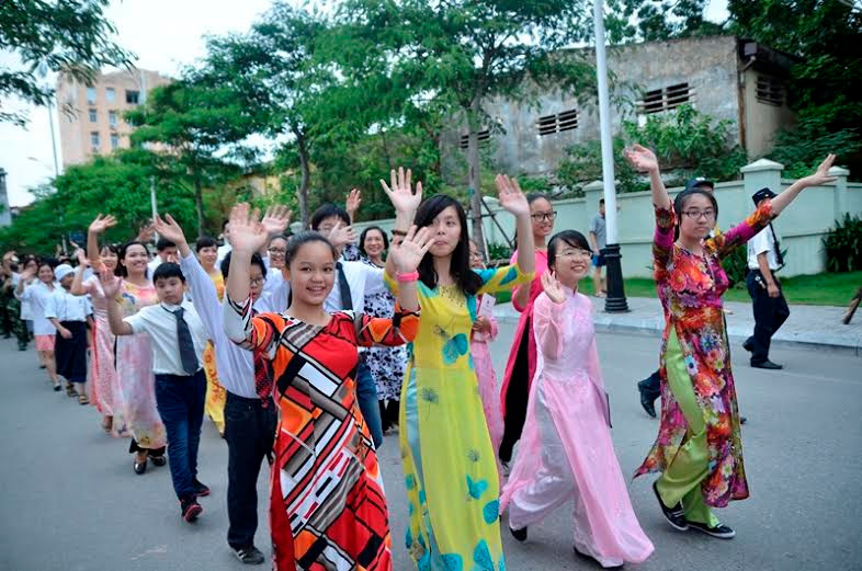 Các thầy cô giáo tương lai tại Viện giáo dục thành phố. Các thầy cô giáo tương lai tại Viện giáo dục thành phố.