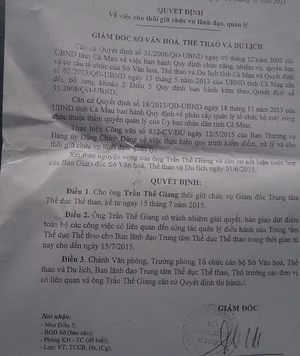 Cơ quan chức năng đang thụ lý đơn thì quyết định lại… “xét nguyện vọng” (Ảnh: Trúc Linh) Cơ quan chức năng đang thụ lý đơn thì quyết định lại… “xét nguyện vọng” (Ảnh: Trúc Linh)