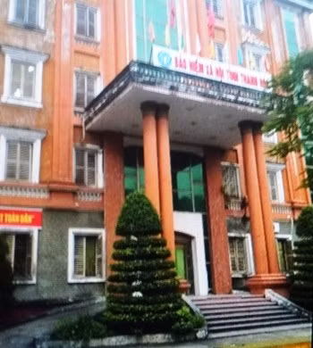 Trụ sở bảo hiểm xã hội tỉnh Thanh Hóa (ảnh : Xuân Quang)