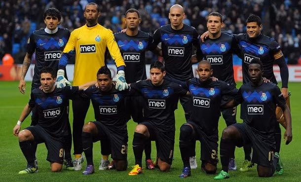 Đội hình ra sân của Porto