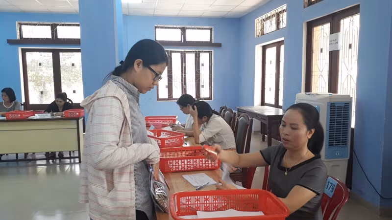 Kỳ tuyển sinh này, Đại học Huế tuyển gần 13.000 thí sinh cho 11 trường và khoa trực thuộc. Ảnh: TL