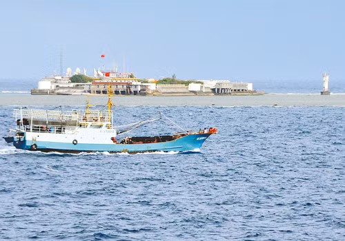 Tàu cá Trung Quốc hoạt động trái phép ở vùng biển quần đảo Trường Sa của Việt Nam Tàu cá Trung Quốc hoạt động trái phép ở vùng biển quần đảo Trường Sa của Việt Nam