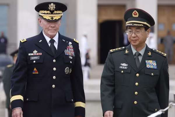 Tổng tham mưu trưởng quân đội Trung Quốc Phòng Phong Huy thăm Mỹ Tổng tham mưu trưởng quân đội Trung Quốc Phòng Phong Huy thăm Mỹ