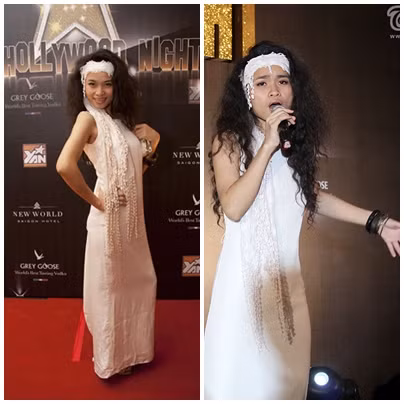Nhưng có vẻ, Đồng Lan đang quá lạm dụng bohemian cho phong cách của mình.