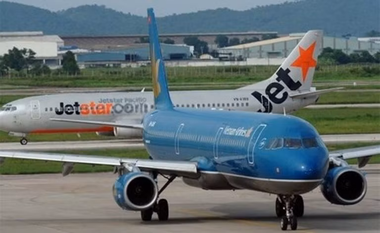 Vietnam Airlines dẫn đầu về tỷ lệ chậm chuyến với 23,8%.