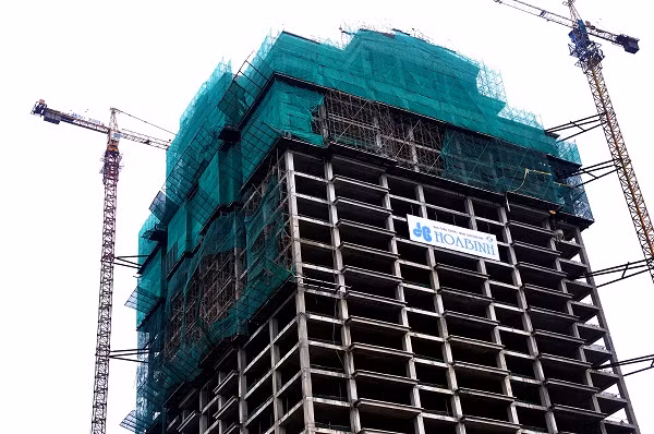 Dự án đang trong giai đoạn cất nóc.