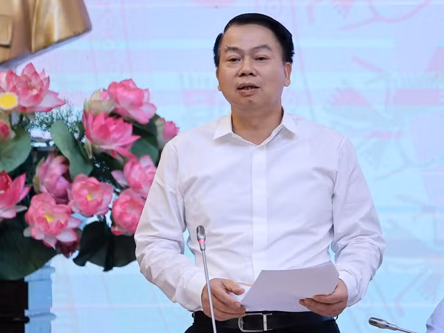 Thứ trưởng Bộ Tài chính Nguyễn Đức Chi. Ảnh:VGP/Nhật Bắc