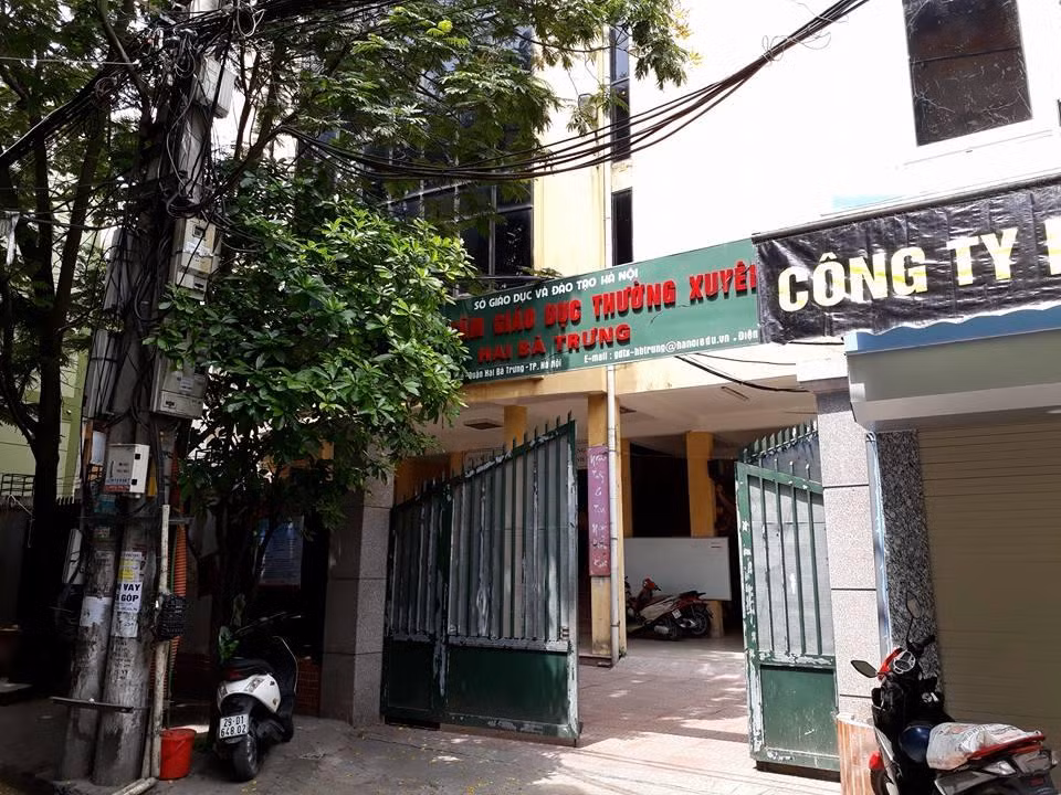 Trung tâm giáo dục nghề nghiệp - Giáo dục thường xuyên quận Hai Bà Trưng. (Ảnh: HG) Trung tâm giáo dục nghề nghiệp - Giáo dục thường xuyên quận Hai Bà Trưng. (Ảnh: HG)