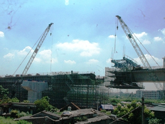 Dự án cầu Nhật Tân (ảnh: Sỹ Lực - TP) Dự án cầu Nhật Tân (ảnh: Sỹ Lực - TP)