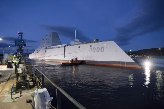 Tàu khu trục USS Zumwalt DDG-1000 mới nhất của Mỹ Tàu khu trục USS Zumwalt DDG-1000 mới nhất của Mỹ