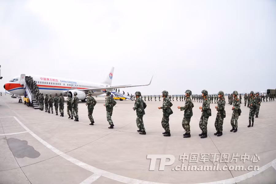 Diễn tập nhằm mục đích nâng cao khả năng kết hợp lực lượng, phương tiện quân - dân sự khi xảy ra tình huống bất ngờ