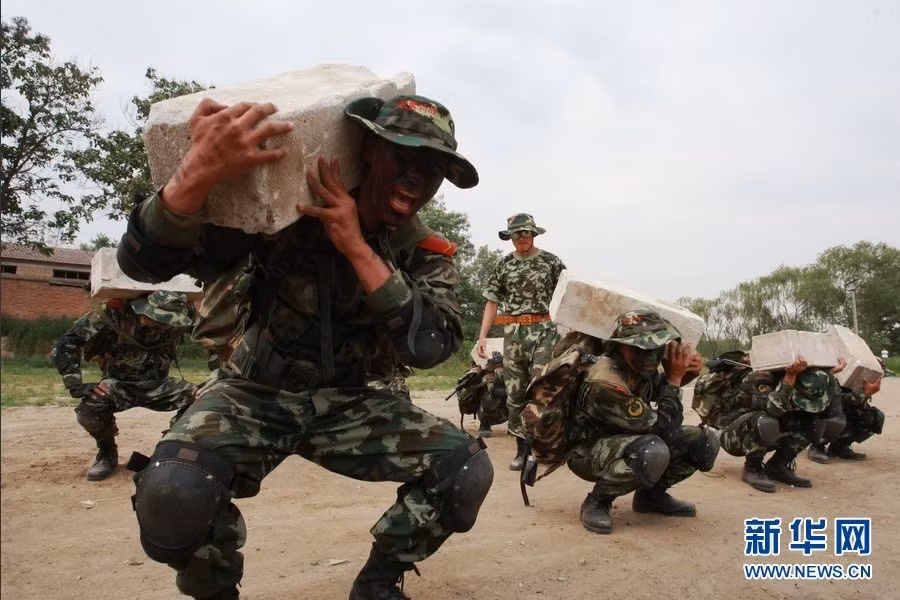 Huấn luyện thể lực tân binh Huấn luyện thể lực tân binh