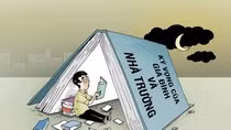 Giáo dục Việt Nam đang tràn ngập trong 2 chữ “bài tập” (Ảnh: Báo Tuổi trẻ)