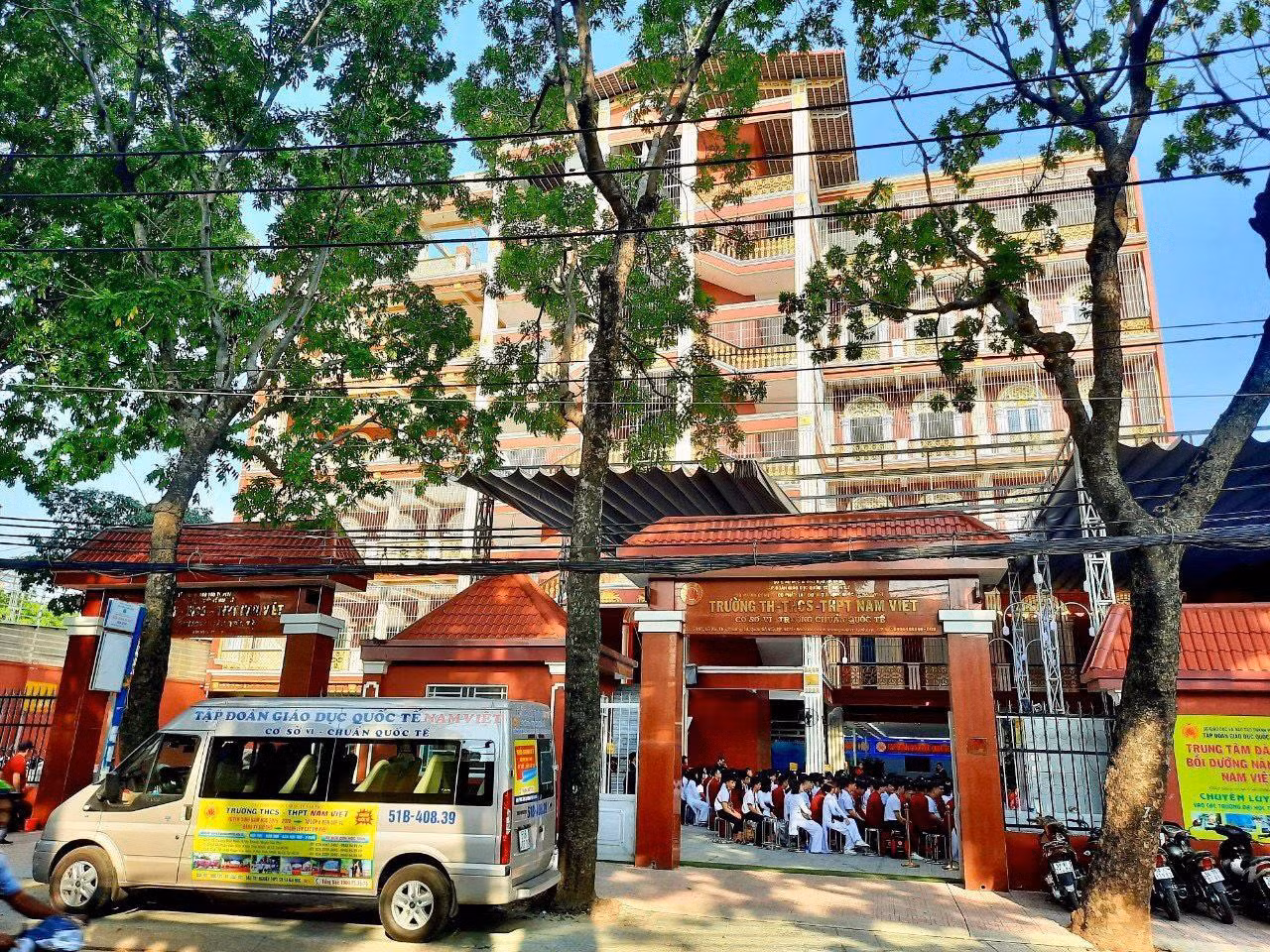 Học sinh bị ảnh hưởng bởi dịch Covid-19 sẽ được trường Nam Việt giảm học phí (ảnh: CTV) Học sinh bị ảnh hưởng bởi dịch Covid-19 sẽ được trường Nam Việt giảm học phí (ảnh: CTV)