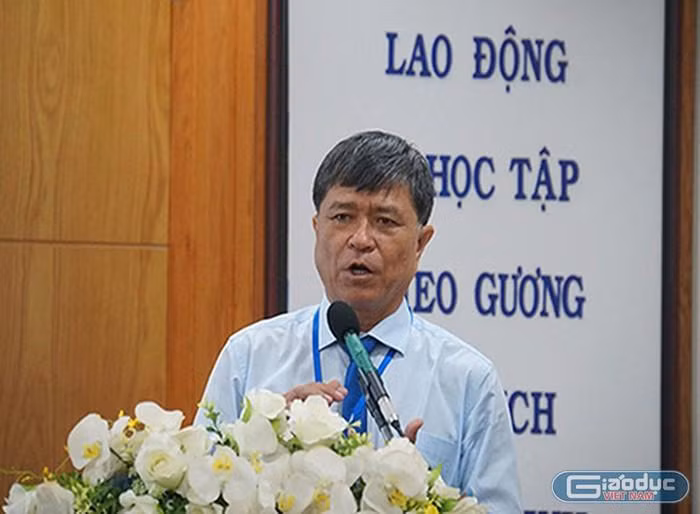 Ông Nguyễn Văn Hiếu - Phó Giám đốc Sở Giáo dục và Đào tạo Thành phố Hồ Chí Minh (ảnh: P.L)