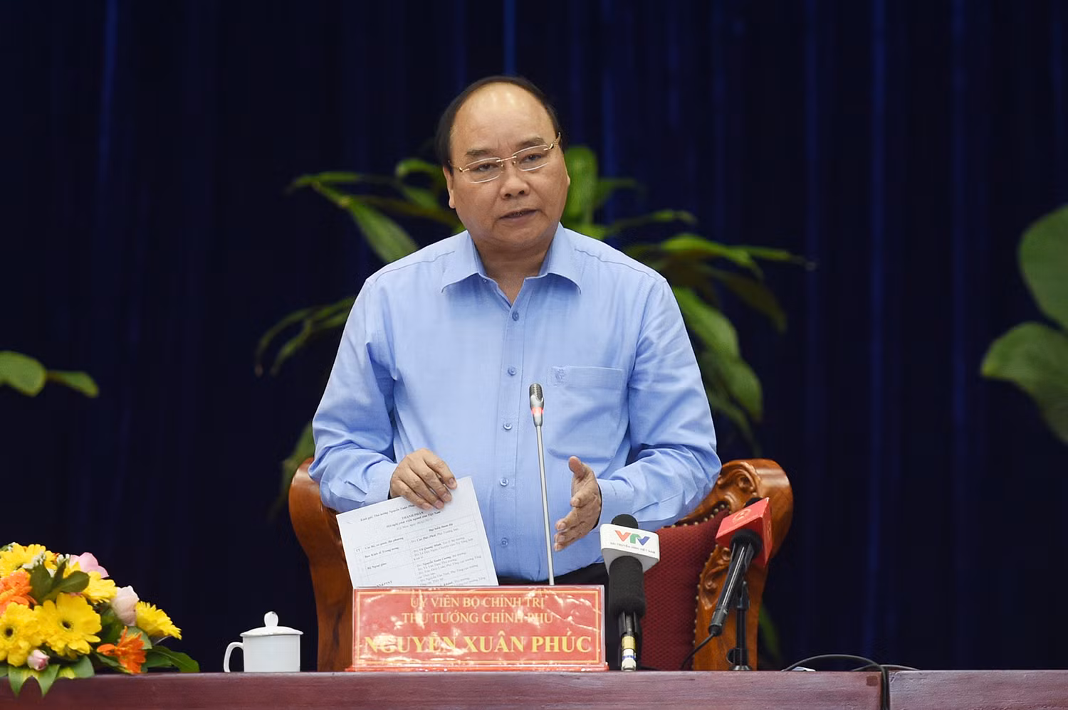 Thủ tướng Chính phủ Nguyễn Xuân Phúc (Ảnh: VGP/Quang Hiếu).
