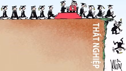 Nhiều phụ huynh đau lòng vì con học ra thất nghiệp (ảnh minh họa Ảnh minh họa trên tienphong.vn).