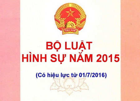 Bộ luật Hình sự năm 2015 điển hình cho sai sót trong xây dựng văn bản quy phạm pháp luật (ảnh nguồn qdnd.vn).