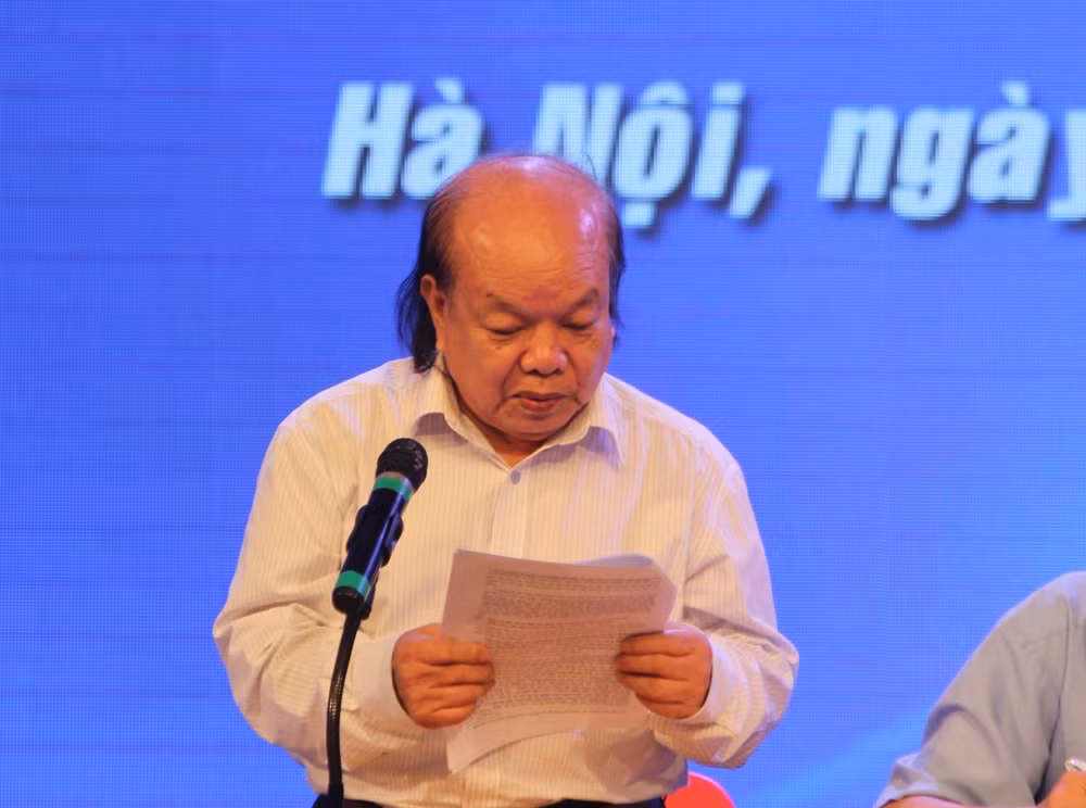 Giáo sư Trần Hữu Nghị (ảnh Trinh Phúc). Giáo sư Trần Hữu Nghị (ảnh Trinh Phúc).