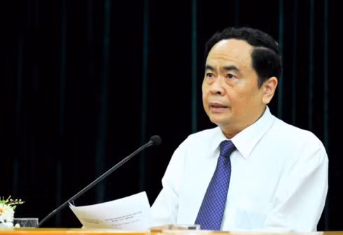 Ông Trần Thanh Mẫn - Phó Chủ tịch kiêm Tổng thư ký Ủy ban Trung ương Mặt trận Tổ quốc Việt Nam (ảnh nguồn vtc.vn).