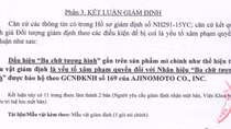 Kết luận của Viện Khoa học Sở hữu trí tuệ Kết luận của Viện Khoa học Sở hữu trí tuệ