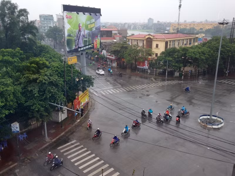 Khu đất "vàng" của tỉnh Hải Dương nhìn từ trên cao. Ảnh: Hải Ninh