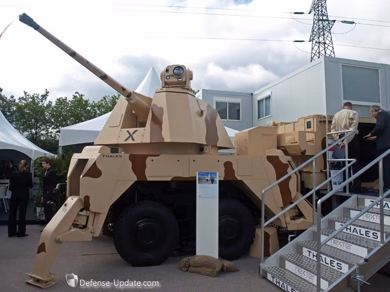 Hệ thống pháo phòng không Thales Rapidfire của Pháp.