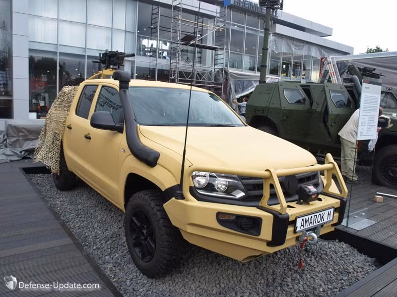 Xe Rheinmetall Amarok M của Đức.