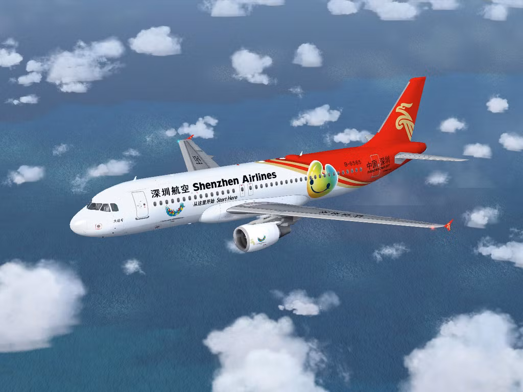 Máy bay của hãng hàng không Thâm Quyến Airlines