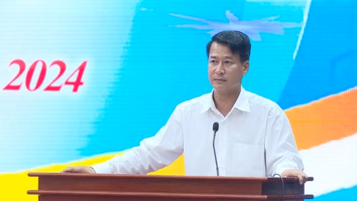 Ông Quách Tất Hưởng, Trưởng phòng Giáo dục và Đào tạo huyện Nậm Nhùn, tỉnh Lai Châu. Ảnh: Trang thông tin điện tử huyện Nậm Nhùn.