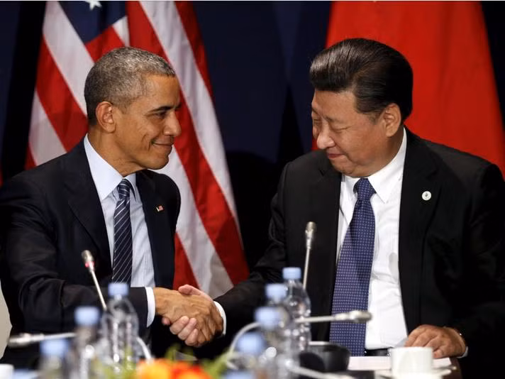 Tổng thống Mỹ Barack Obama và người đồng cấp Trung Quốc - Tập Cận Bình Tổng thống Mỹ Barack Obama và người đồng cấp Trung Quốc - Tập Cận Bình