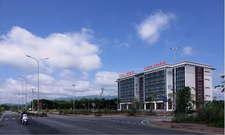 Trường đại học Tân Trào. Ảnh: webside nhà trường